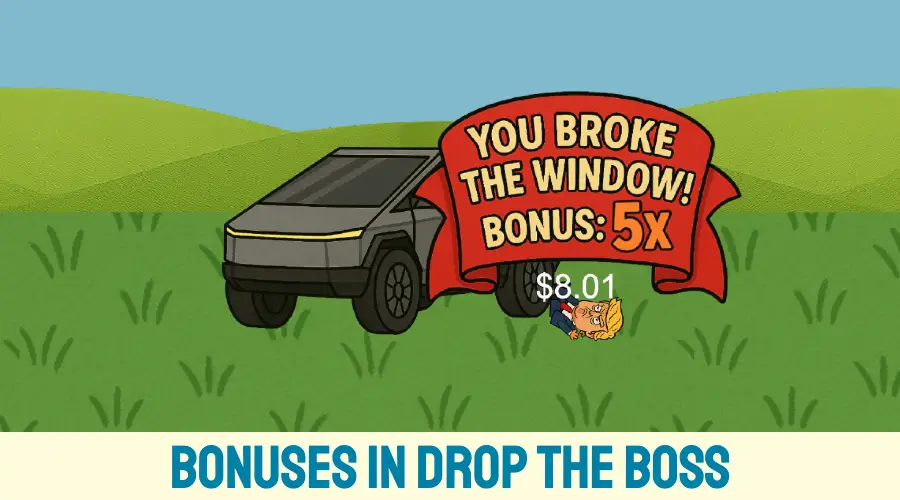 Bonuses in Drop The Boss Demo